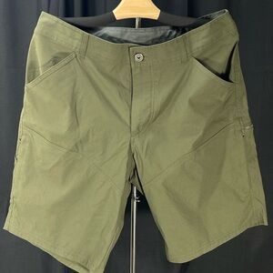 Kuhl Men's Olive Renegade Performance Shorts: Utility, style & comfort meet!
